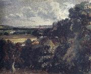 John Constable Dedham from near Gun Hill,Langham Spain oil painting artist
